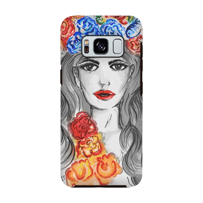 Galaxy S8 StrongFit flower girl by MUKTA LATA BARUA