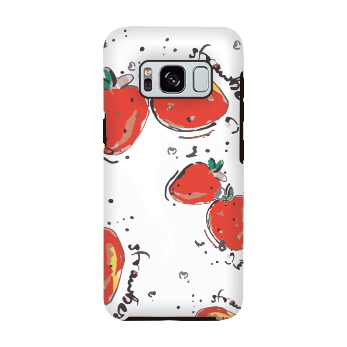 Galaxy S8 StrongFit Strawberry Crush by MUKTA LATA BARUA