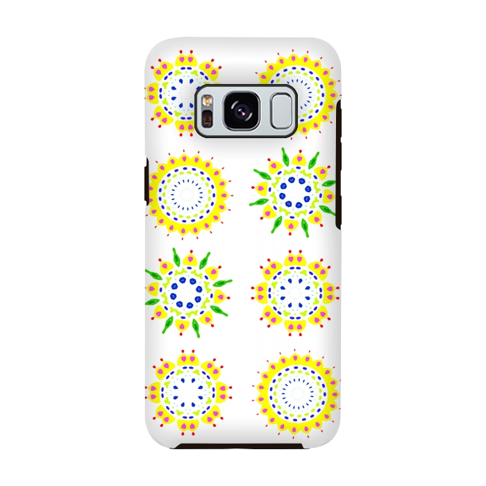 Galaxy S8 StrongFit Springtime  by Bettie * Blue
