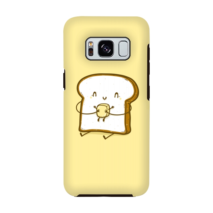 Galaxy S8 StrongFit Bread & Butter by Xylo Riescent
