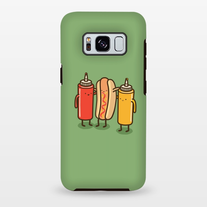 Galaxy S8 plus StrongFit Best Friends by Xylo Riescent