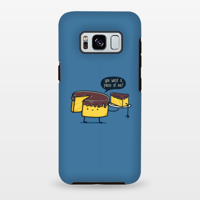Galaxy S8 plus StrongFit Do you want a piece of me? by Xylo Riescent
