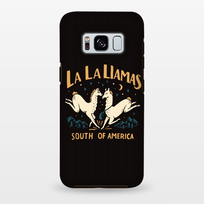 Galaxy S8 plus StrongFit La La Llamas by Tatak Waskitho
