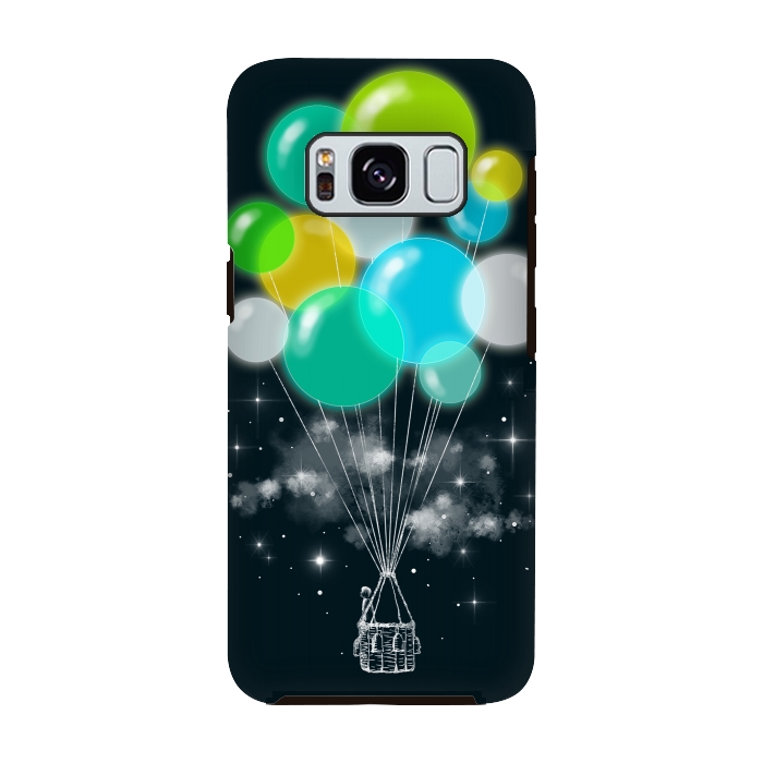 Galaxy S8 StrongFit Colorful Exile by Alwin Aves