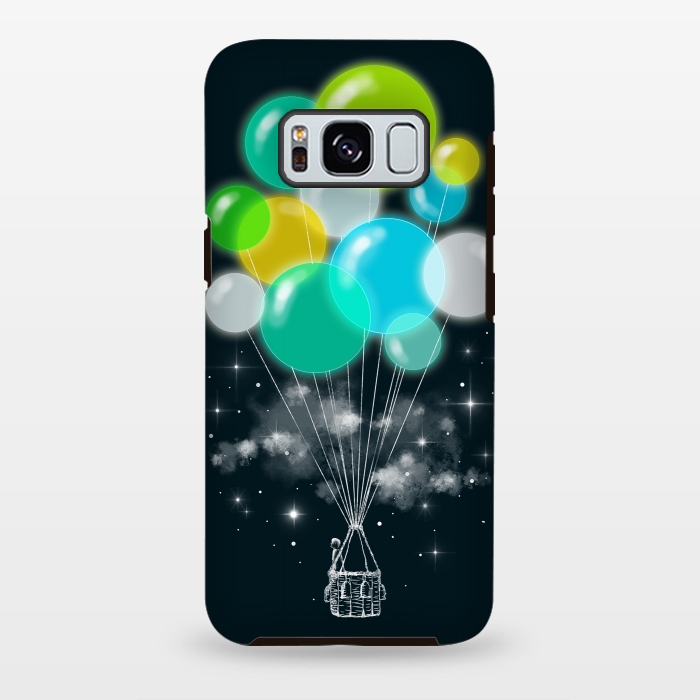 Galaxy S8 plus StrongFit Colorful Exile by Alwin Aves