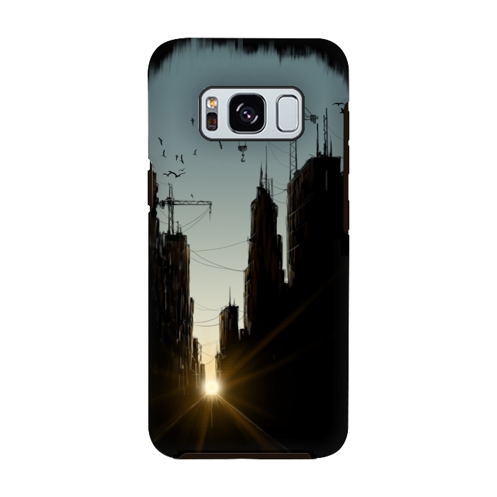 Galaxy S8 StrongFit Concrete Jungle by Alwin Aves