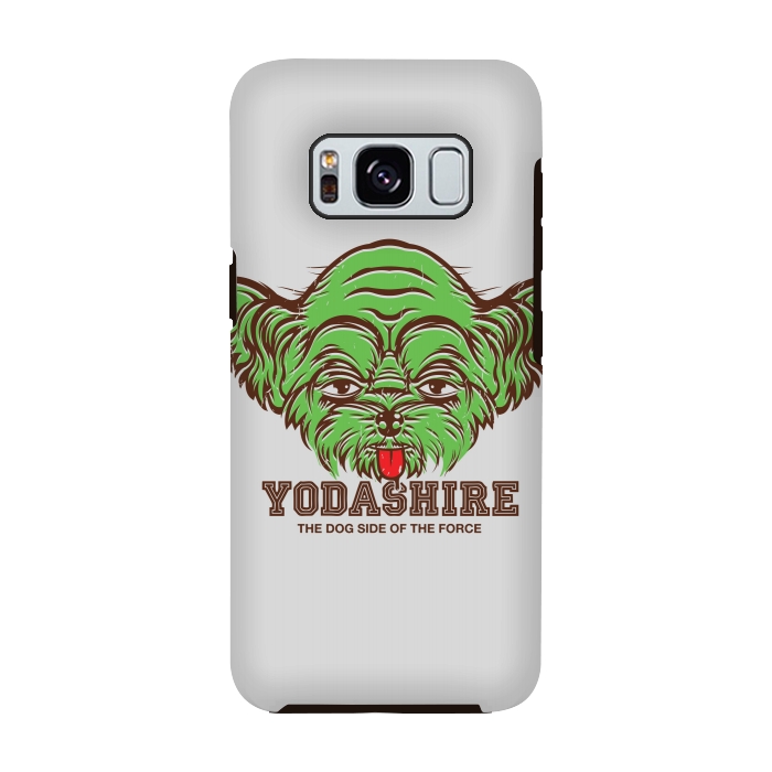 Galaxy S8 StrongFit [ba dum tees] Yodashire by Draco