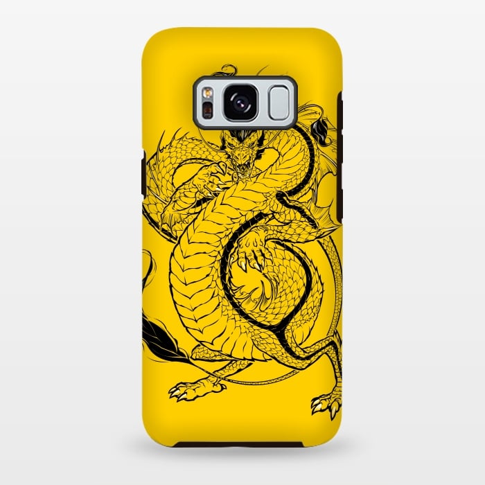 Galaxy S8 plus StrongFit Bruce, the Dragon by Draco