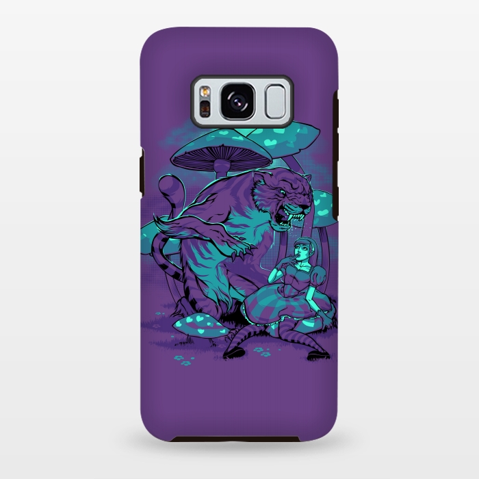 Galaxy S8 plus StrongFit Cheshire Cat by Draco