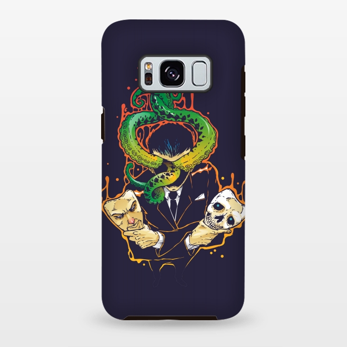 Galaxy S8 plus StrongFit Faceless Man by Draco