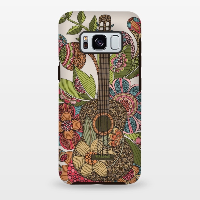 Galaxy S8 plus StrongFit Ever guitar by Valentina Harper