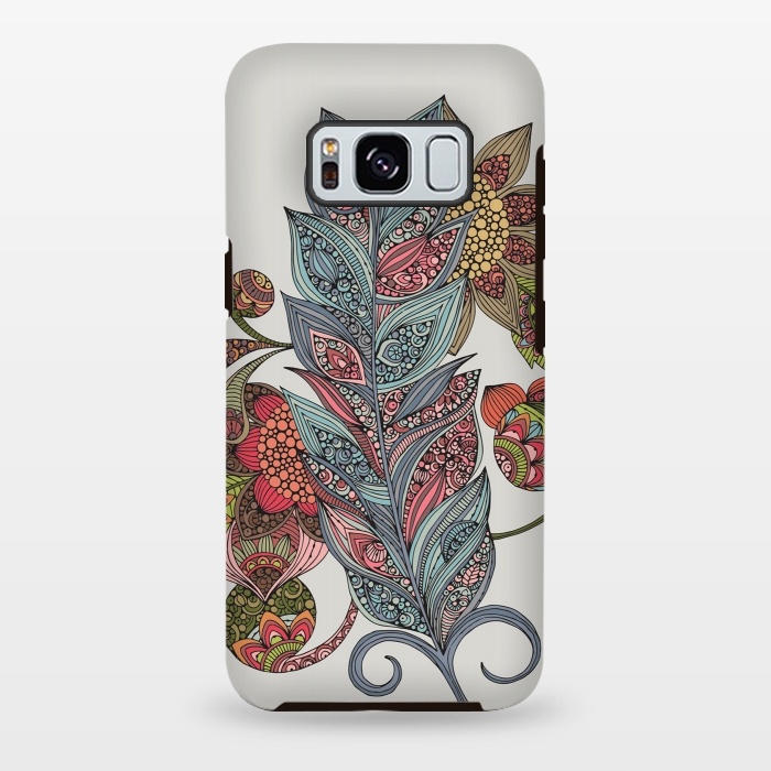 Galaxy S8 plus StrongFit Feather by Valentina Harper