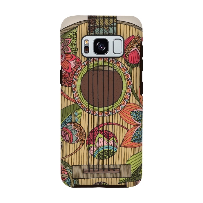 Galaxy S8 StrongFit The guitar by Valentina Harper