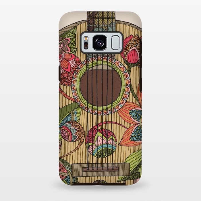 Galaxy S8 plus StrongFit The guitar by Valentina Harper