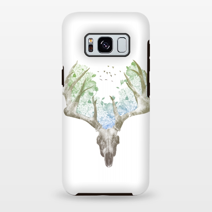 Galaxy S8 plus StrongFit Deer Skull by Rui Faria
