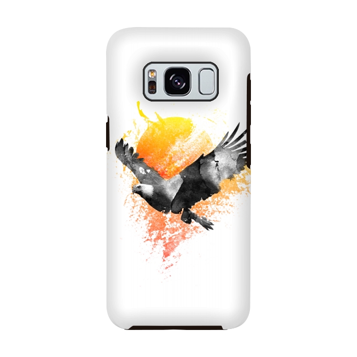 Galaxy S8 StrongFit The Eagle that touched the sun by Rui Faria