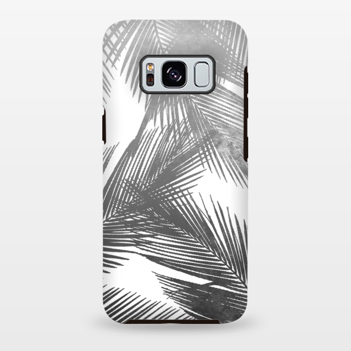 Galaxy S8 plus StrongFit Palms BW by Rui Faria