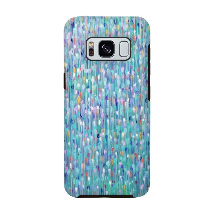 Galaxy S8 StrongFit Sparkly Water by Helen Joynson