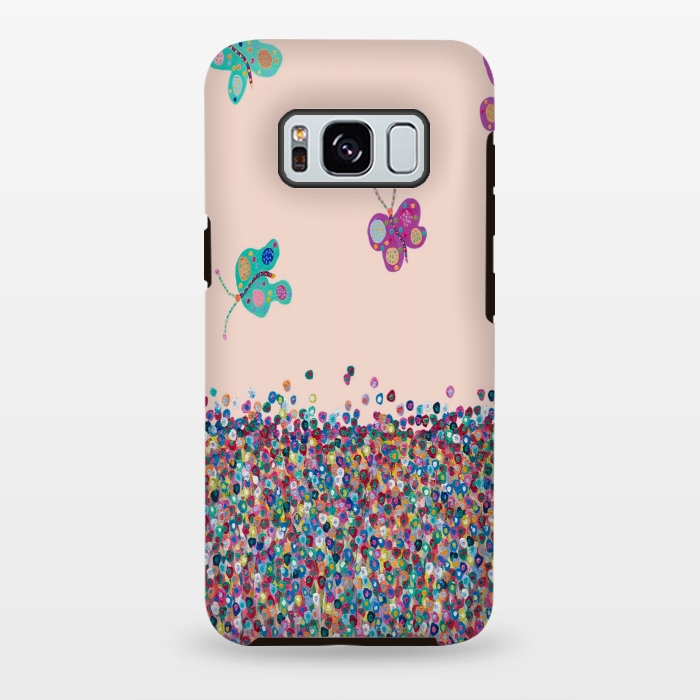 Galaxy S8 plus StrongFit Butterflies are Free by Helen Joynson