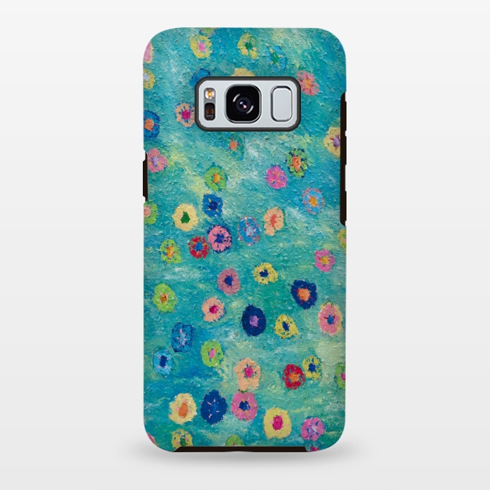 Galaxy S8 plus StrongFit Colours of Happiness by Helen Joynson