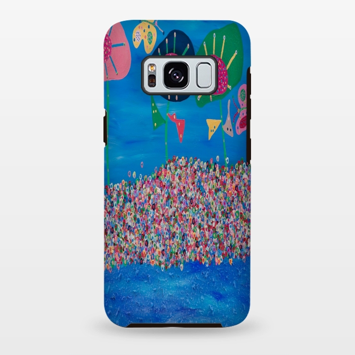 Galaxy S8 plus StrongFit Plutos Garden by Helen Joynson