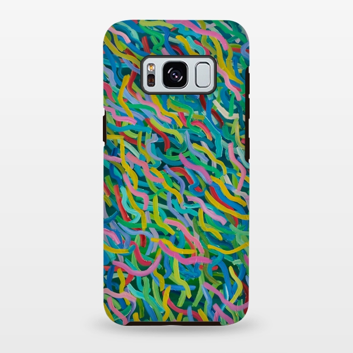 Galaxy S8 plus StrongFit Colour is Cool by Helen Joynson