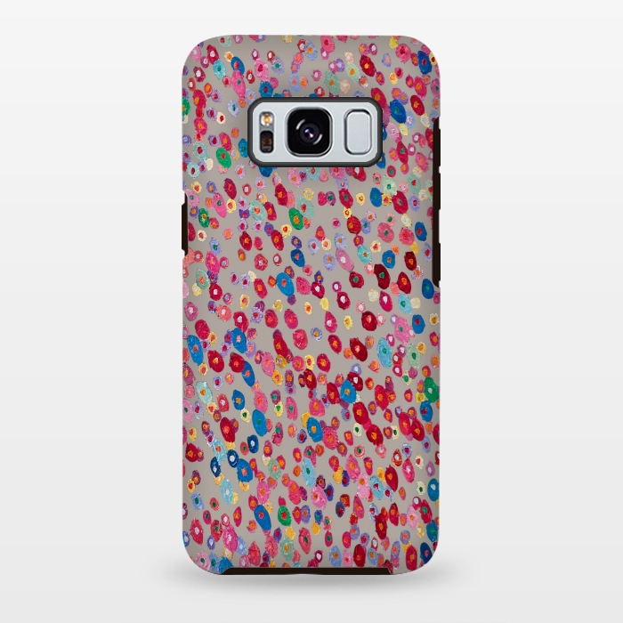 Galaxy S8 plus StrongFit Floating Flowers 2 by Helen Joynson