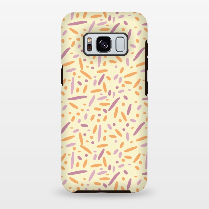 Galaxy S8 plus StrongFit Icecream Sprinkles by Edith May