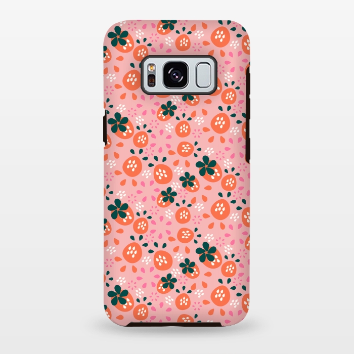 Galaxy S8 plus StrongFit Fresh Strawberries by Edith May