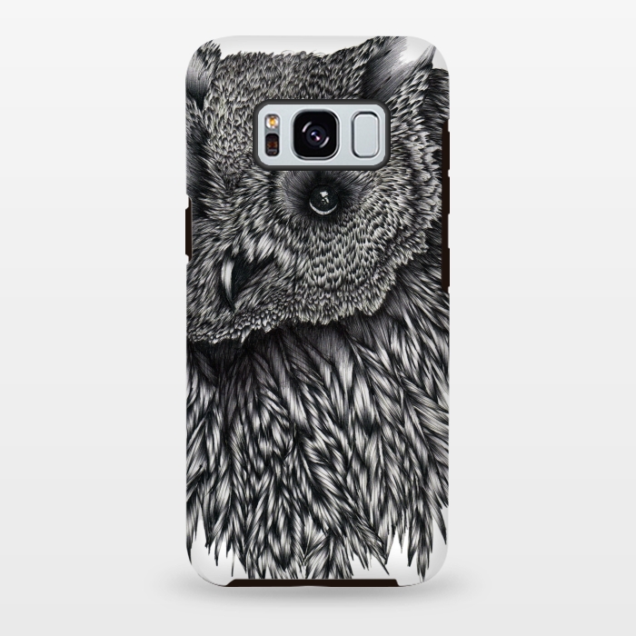 Galaxy S8 plus StrongFit Forsythe // Owl by ECMazur 