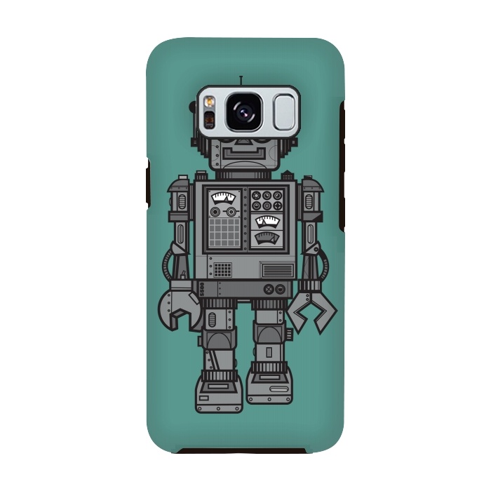 Galaxy S8 StrongFit A Vintage Robot Friend by Wotto