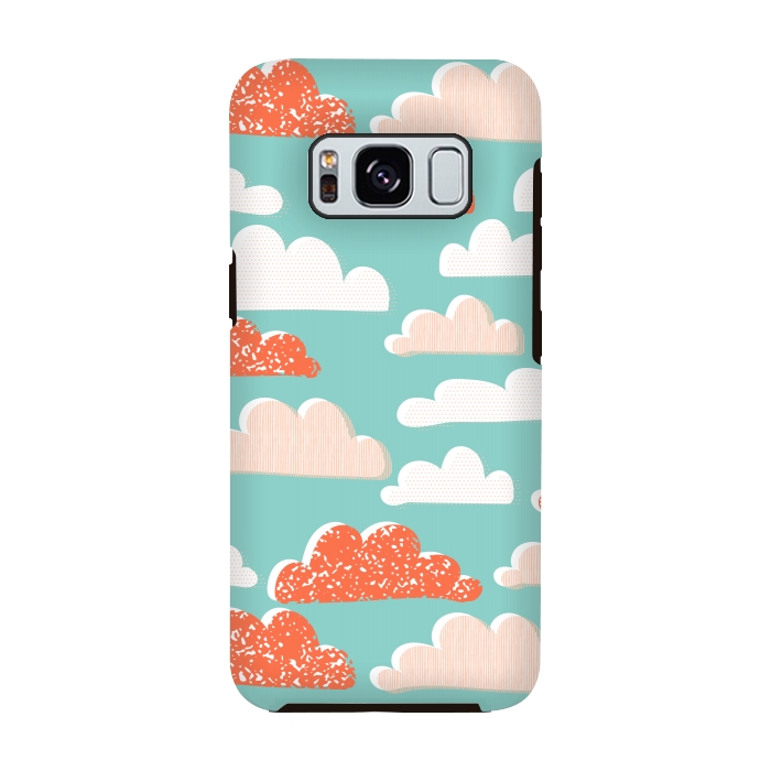 Galaxy S8 StrongFit Clouds by Edith May