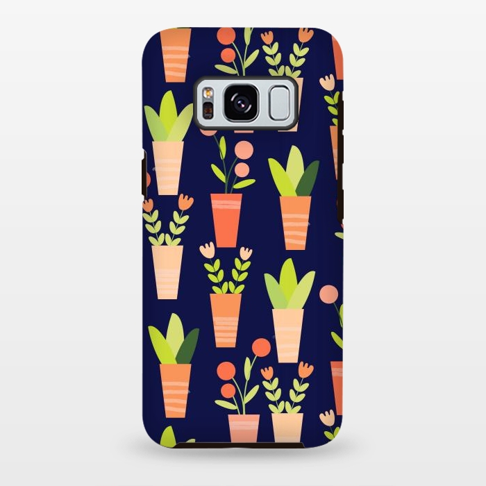Galaxy S8 plus StrongFit little garden by Edith May