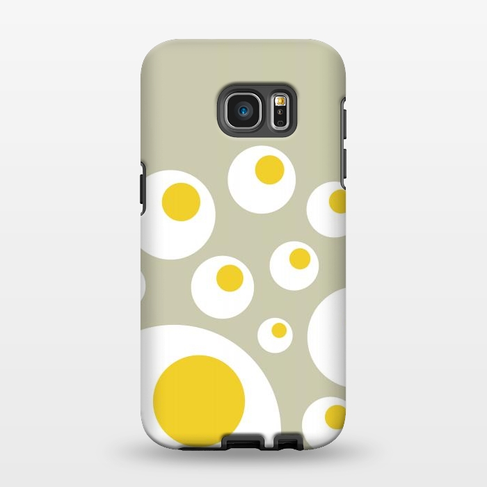 Galaxy S7 EDGE StrongFit The Fried Eggs Rebellion II by Dellán