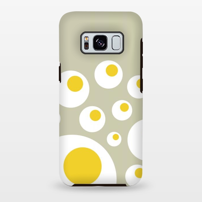 Galaxy S8 plus StrongFit The Fried Eggs Rebellion II by Dellán