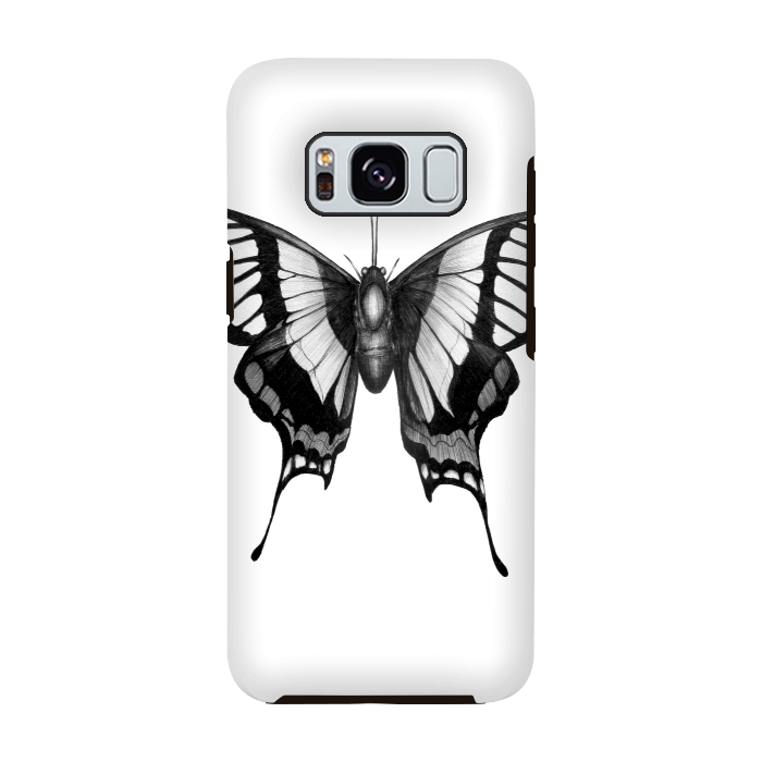 Galaxy S8 StrongFit Butterfly Wings by ECMazur 