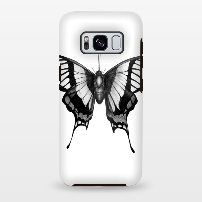 Galaxy S8 plus StrongFit Butterfly Wings by ECMazur 