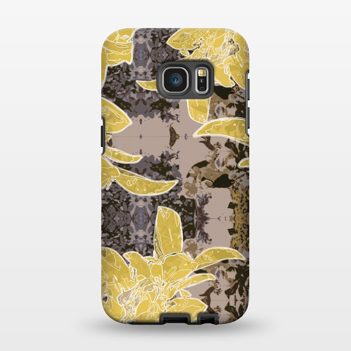 Galaxy S7 EDGE StrongFit YellowBells by Zala Farah