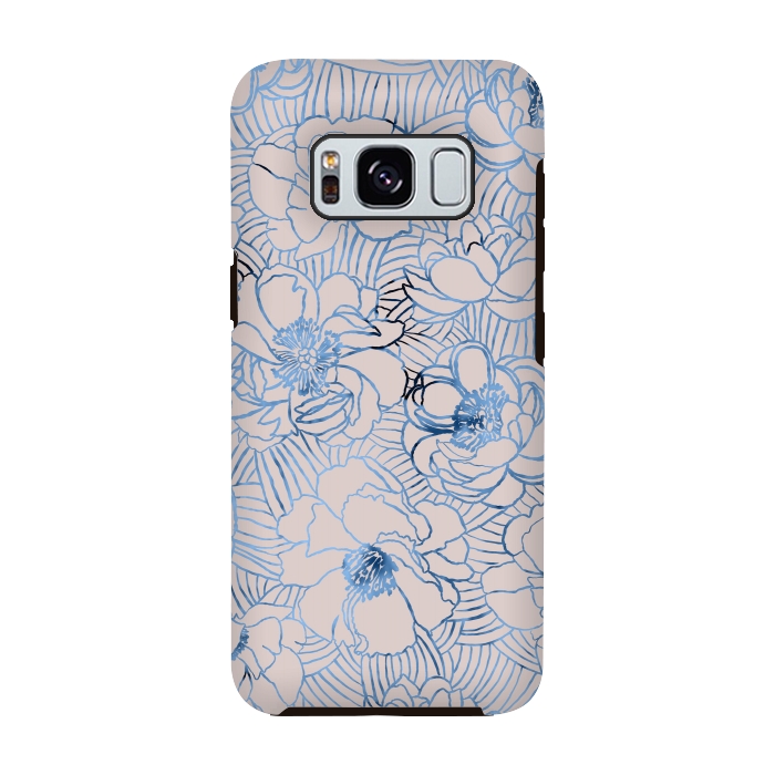 Galaxy S8 StrongFit ThistleDown  by Victoria Krupp-Rombalski