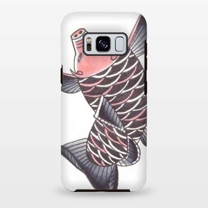 Galaxy S8 plus StrongFit Pigfish by Evaldas Gulbinas 