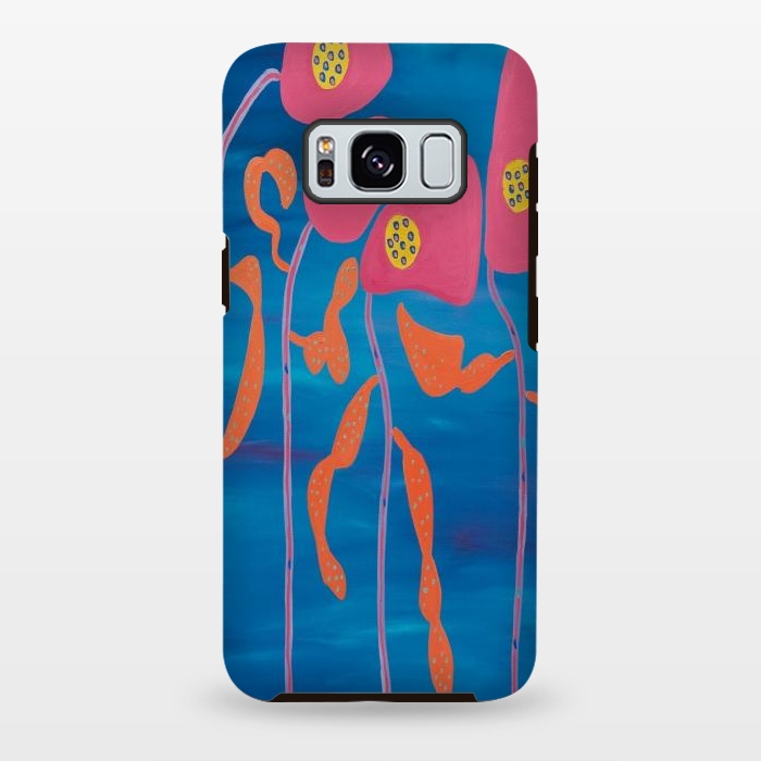 Galaxy S8 plus StrongFit Flowers of Chrion by Helen Joynson