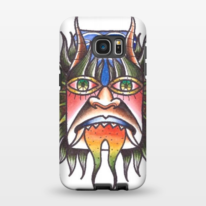Galaxy S7 EDGE StrongFit Devil by Evaldas Gulbinas 