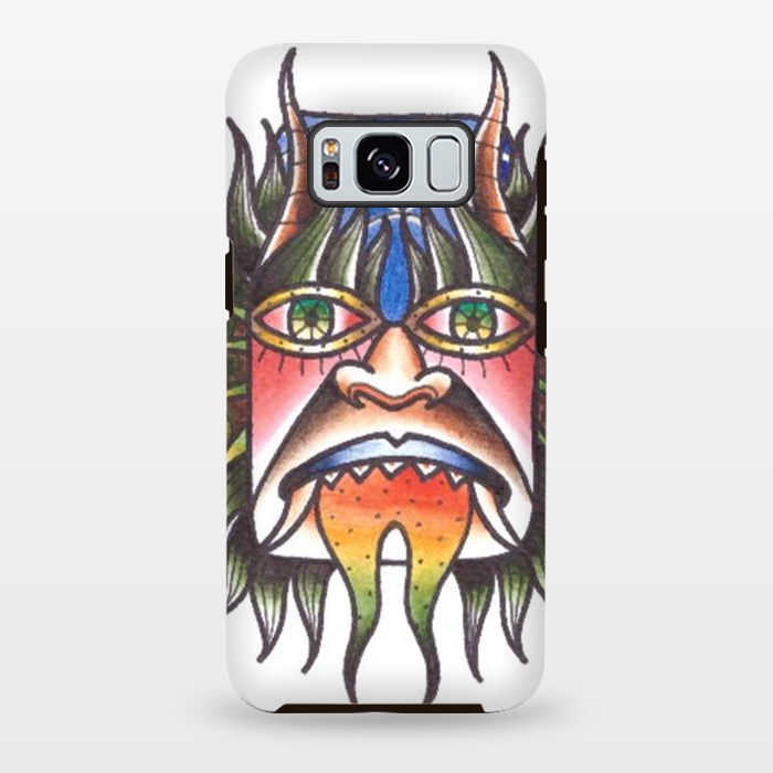 Galaxy S8 plus StrongFit Devil by Evaldas Gulbinas 