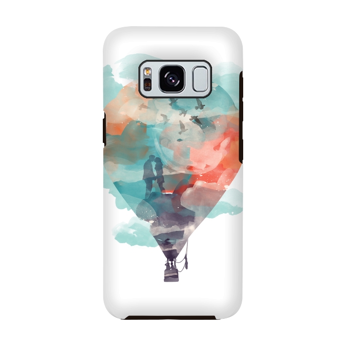Galaxy S8 StrongFit Fly and Free by Elizabeth Dioquinto