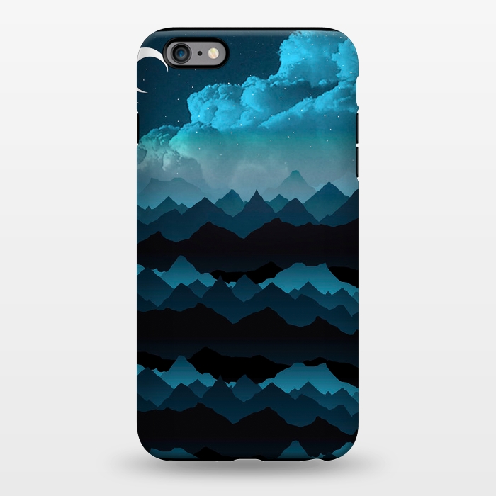 iPhone 6/6s plus StrongFit Midnight Blue by Elizabeth Dioquinto