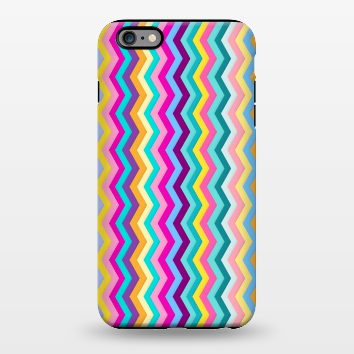 iPhone 6/6s plus StrongFit Zigzag by Elizabeth Dioquinto