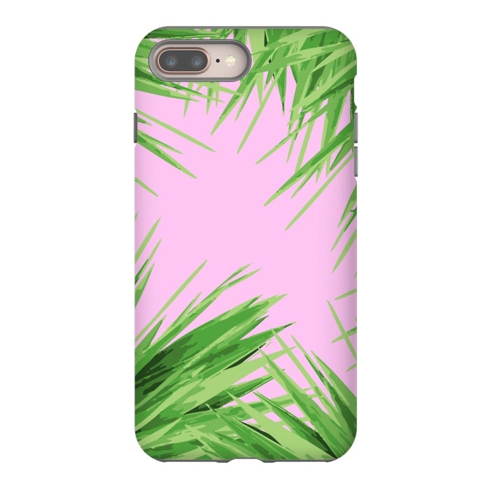 iPhone 7 plus StrongFit Jungle Love Pink by MUKTA LATA BARUA