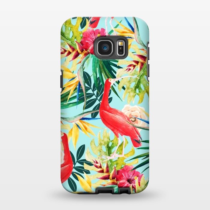 Galaxy S7 EDGE StrongFit Hawaiian Vibe by Uma Prabhakar Gokhale
