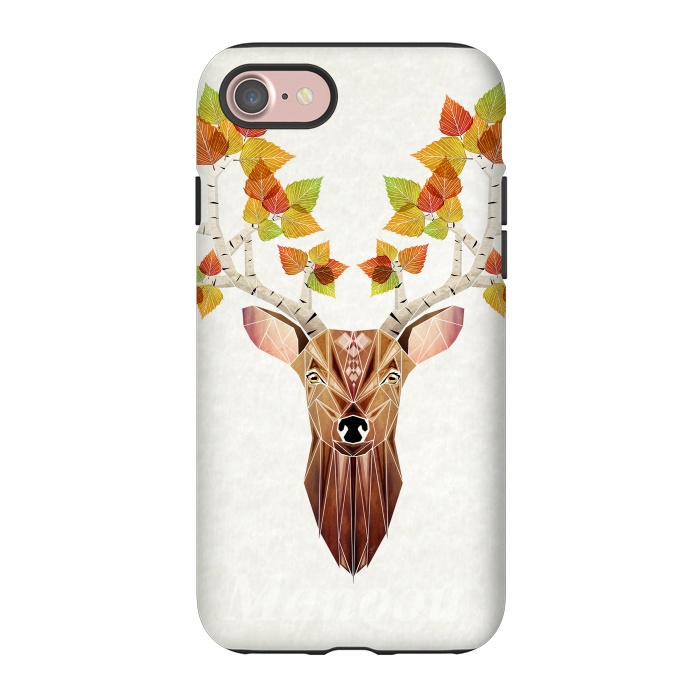iPhone 7 StrongFit deer autumn by Manoou