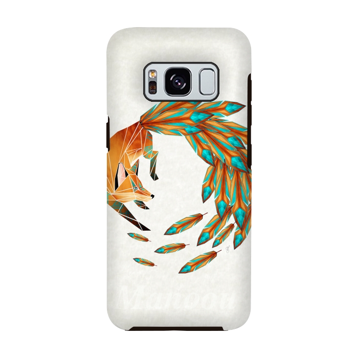 Galaxy S8 StrongFit fox cercle by Manoou